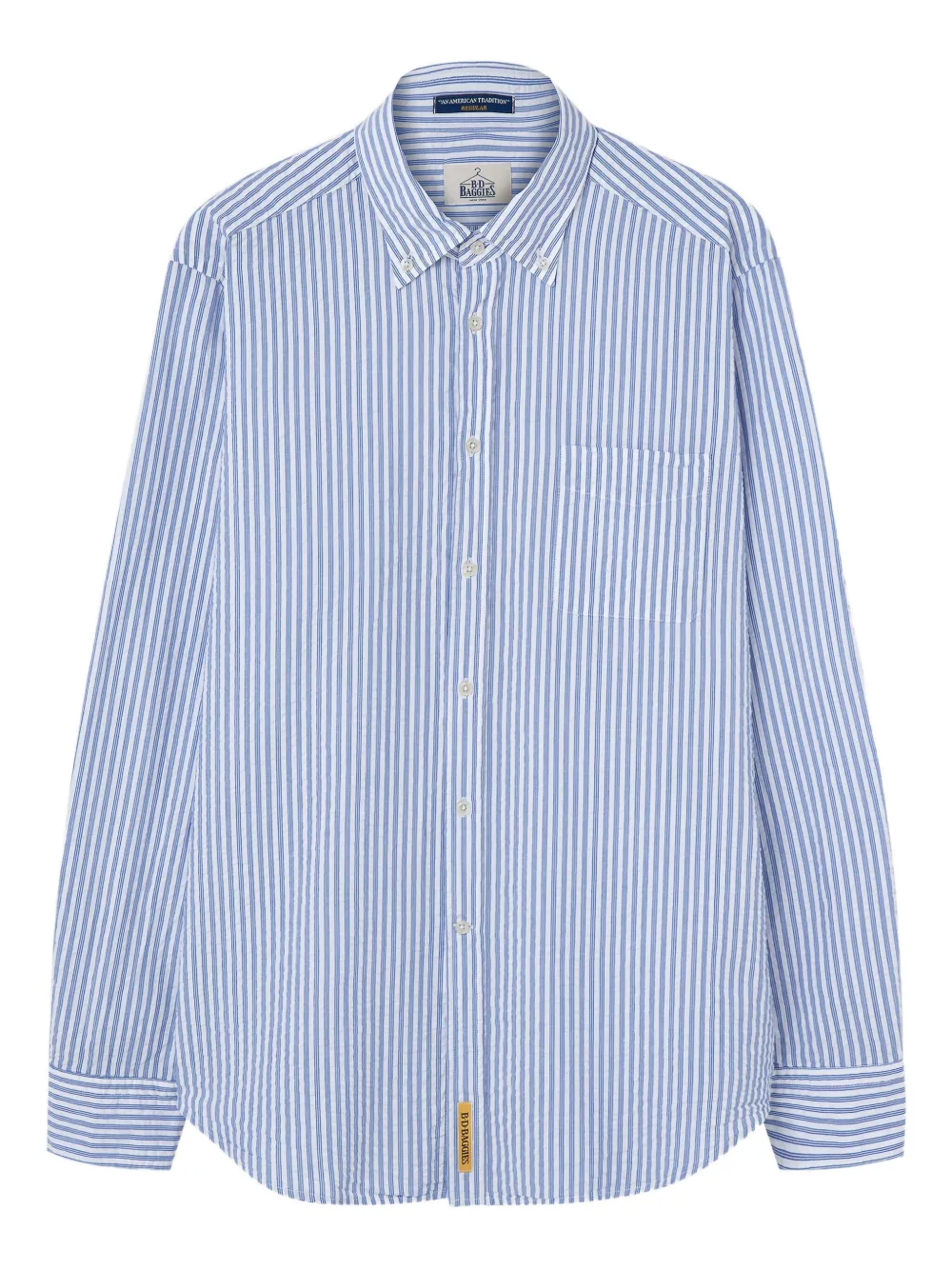 

Рубашка в полоску Bradford Oxford B.D. Baggies, синий