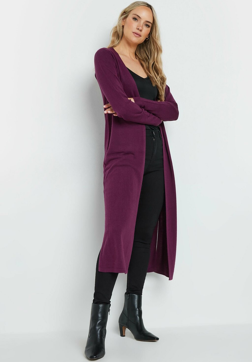 

Кардиган Long Tall Sally, бордовый