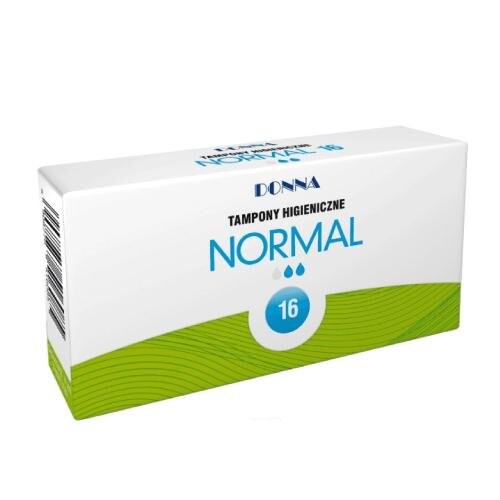 

Тампоны гигиенические, 16 шт. Donna, Normal