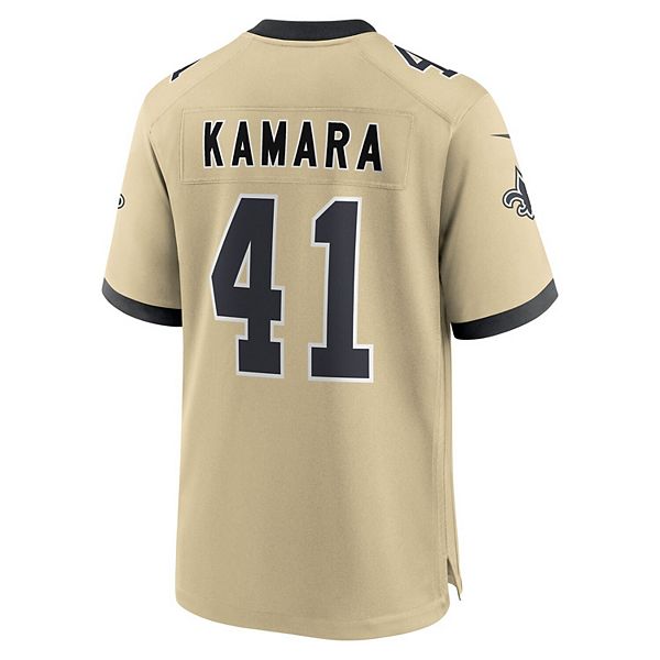 Футболка Alvin Kamara New Orleans Saints Gameday Golds Alternate Nike — фото 4