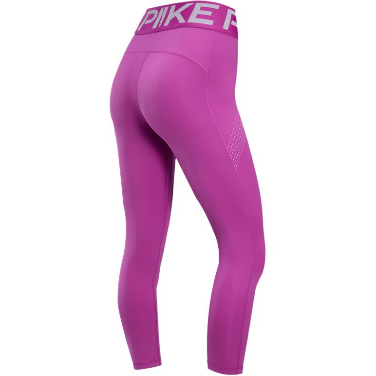 Dri Fit PRO SCULPT Спортивные Штаны Женские Ярко-Пурпурный Красный/Серебристый Nike — фото 3