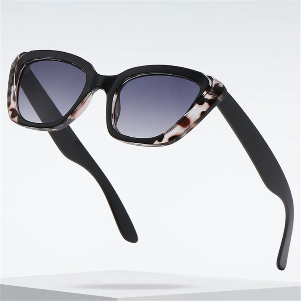 

Солнцезащитные очки UV400 с градиентным леопардовым принтом «кошачий глаз» для женщин и мужчин, для бега и занятий спортом на открытом воздухе UYPTK, C9 Red Clear