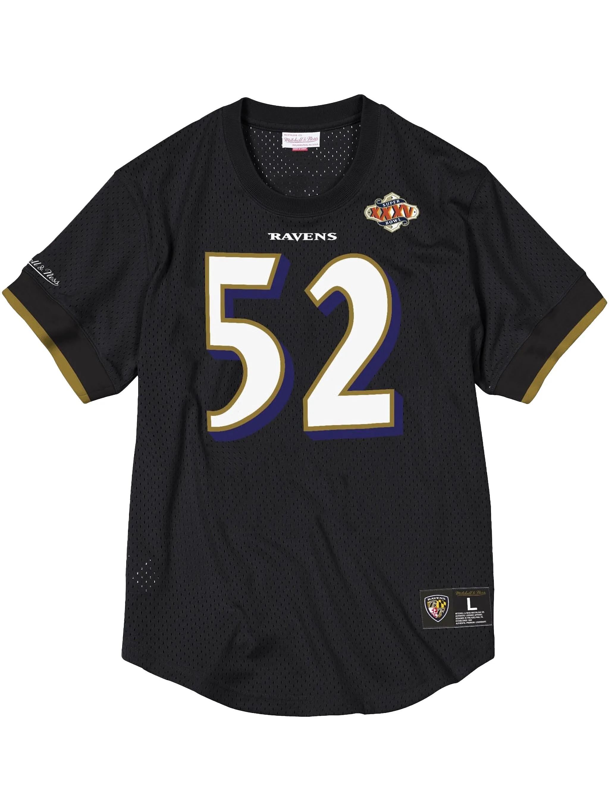 

Топ 2000 Ray Lewis Baltimore Ravens Mitchell & Ness, черный