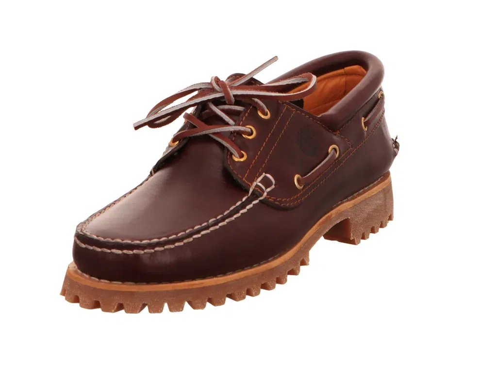 Шнурованные ботинки Timberland, бордовый
