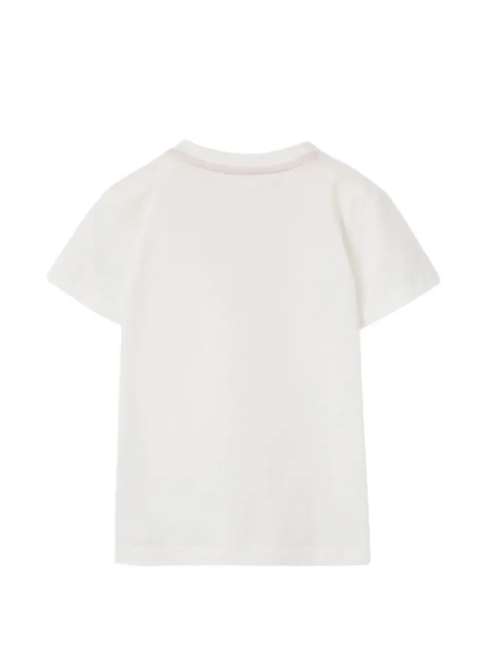 Футболка с нагрудным карманом Gucci Kids, нейтральный — фото 2