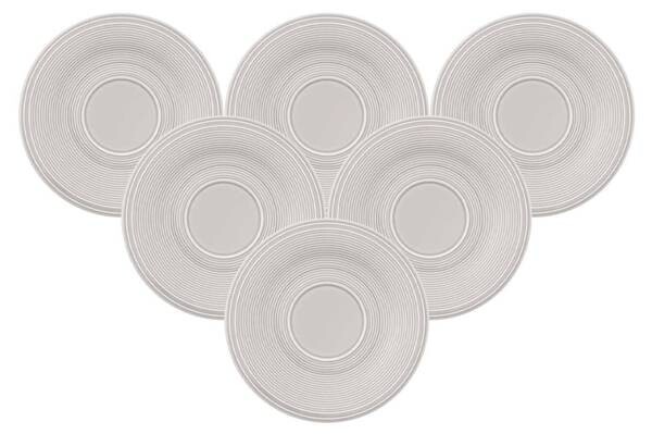 

Набор кофейных блюдец color loop, 6 шт. Villeroy & Boch, серый