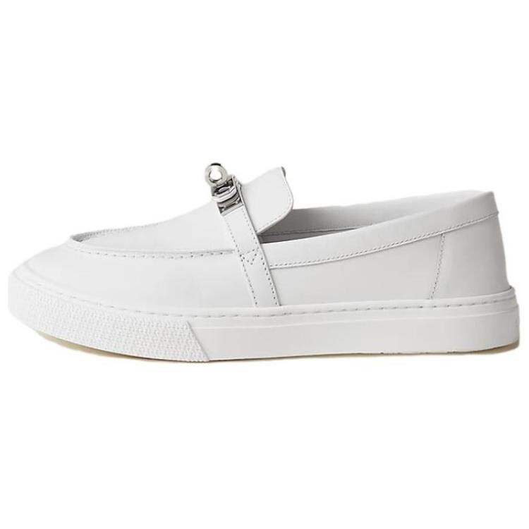 Кроссовки женские Hermès Game Skateboarding, белый