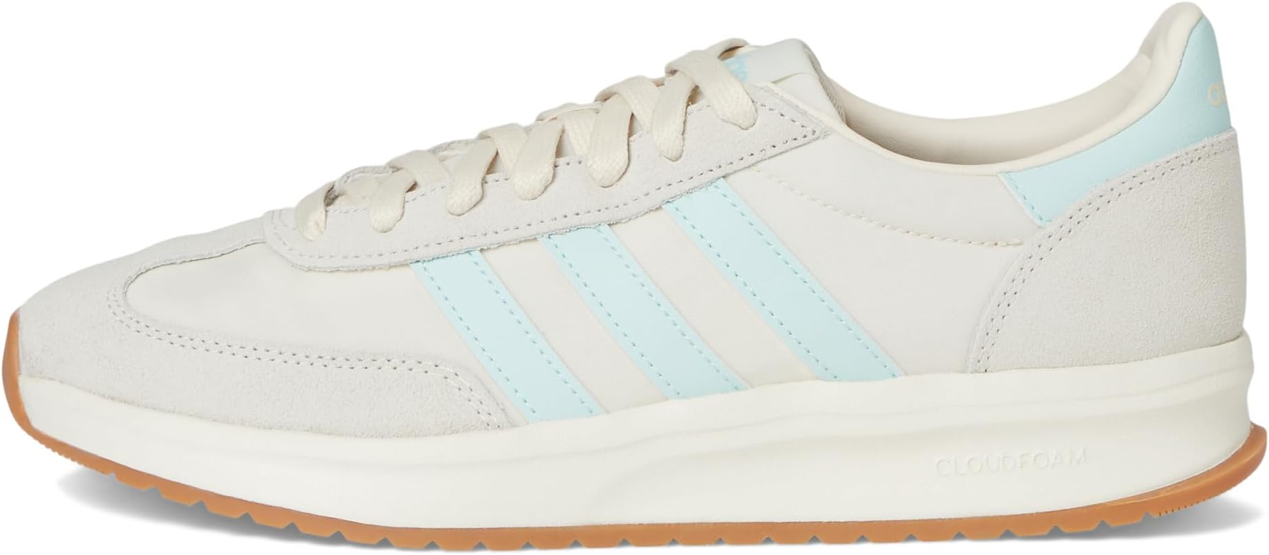 Кроссовки Adidas Run 70s 2.0, Wonder White/Semi Flash Aqua/Off White — фото 4