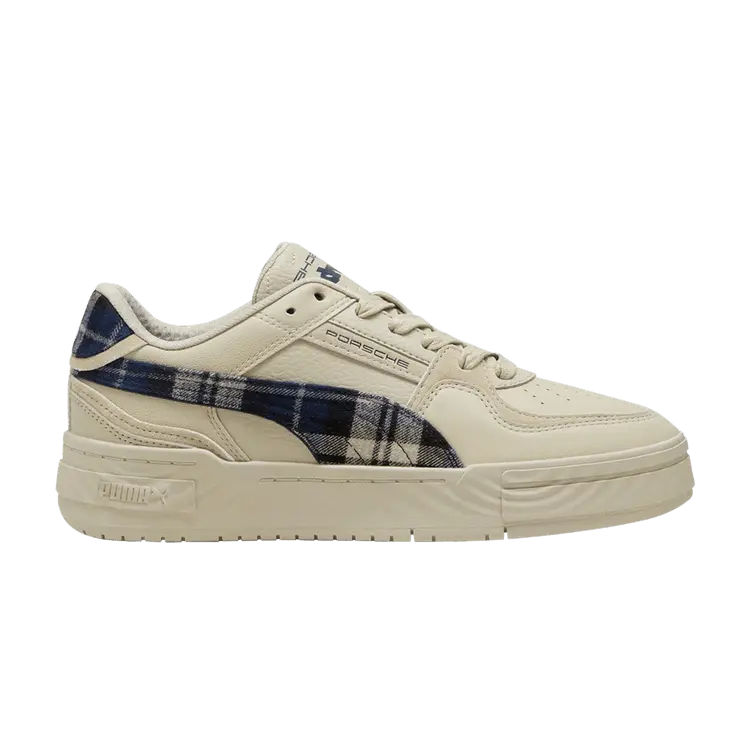 

Кроссовки Puma Porsche Legacy x CA Pro Tartan Formstrip - Desert Dust, желто-коричневый