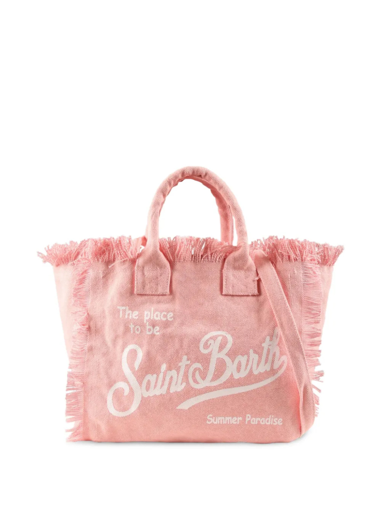 

Сумка-тоут с логотипом MC2 Saint Barth Kids, розовый