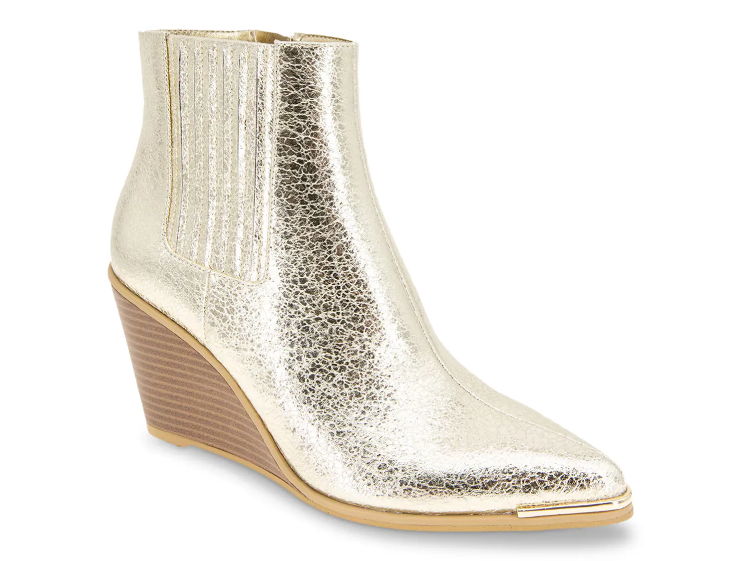 

Ботильоны Jacksin Wedge Bootie Bcbgeneration, золотой/металлик