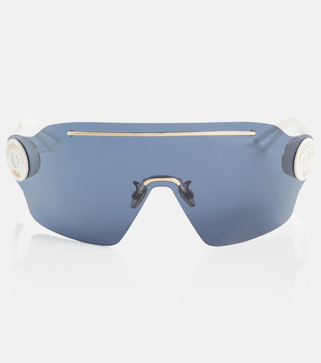 

Солнцезащитные очки-щитки DiorPacific M1U Dior Eyewear, синий