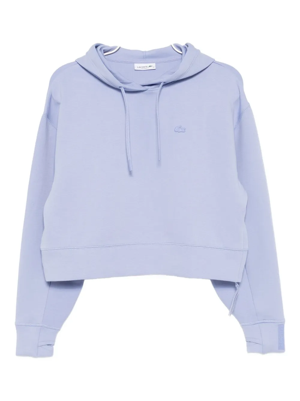

Худи с вышитым логотипом Lacoste, синий