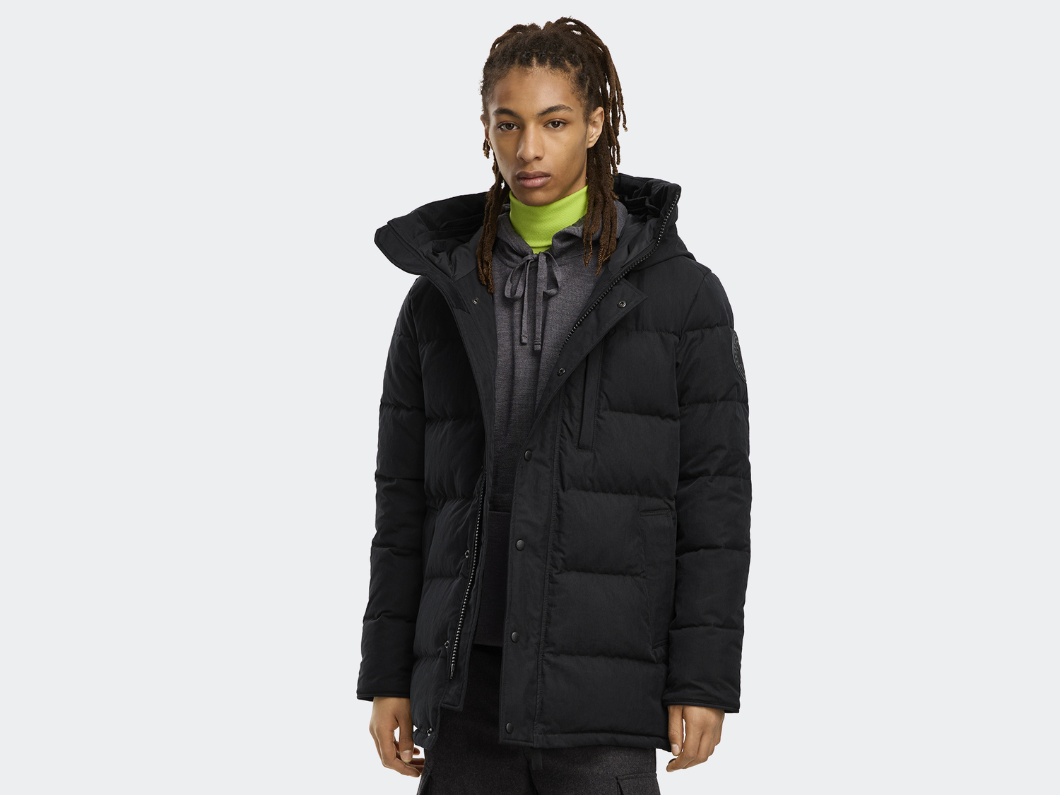 

Парка Canada Goose Carson Crinkle Cotton, черный