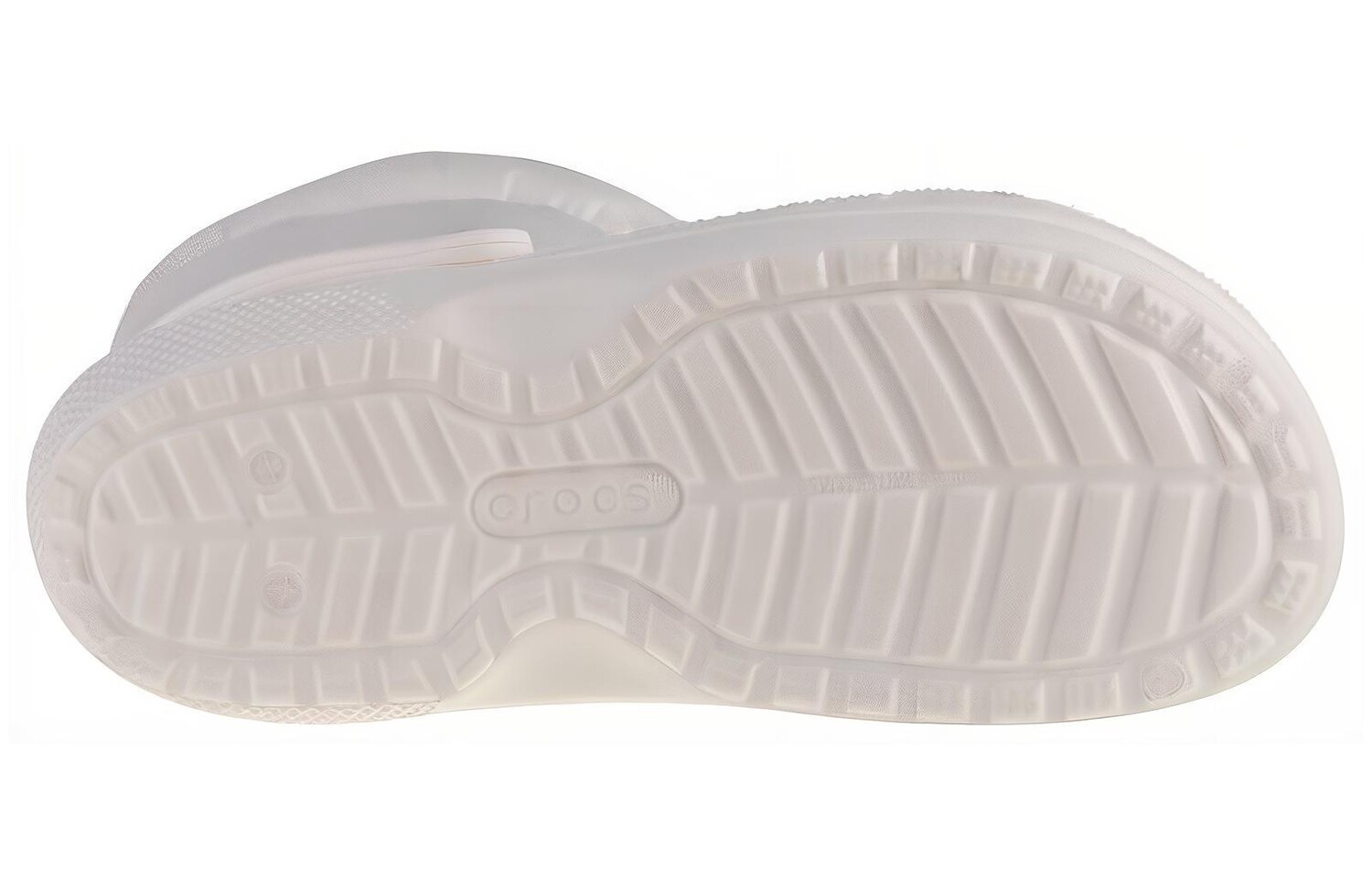 Женские классические ботильоны Crocs на подкладке, White — фото 4