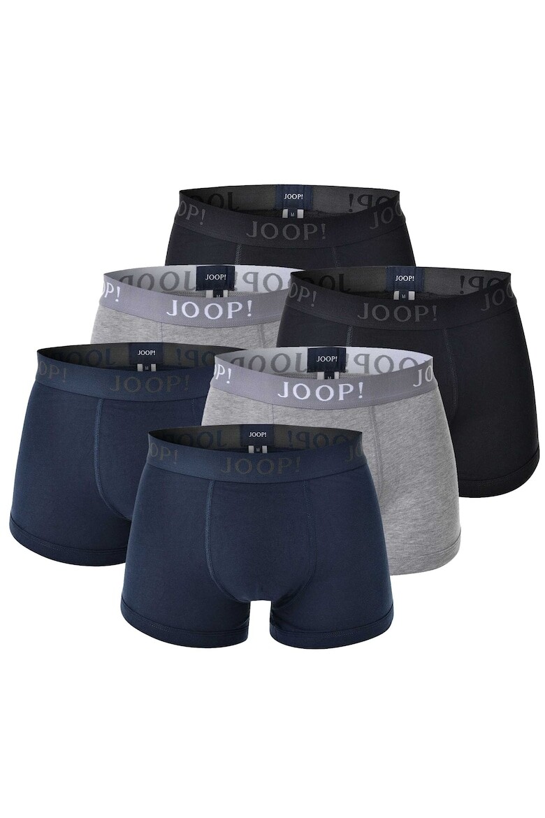 

Боксеры с логотипом на поясе - 6 пар Joop!, черный