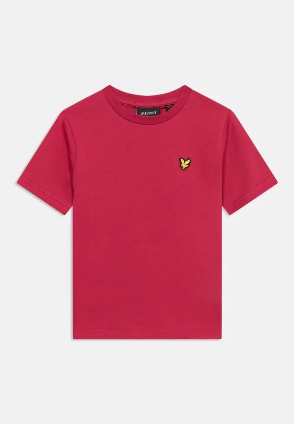Базовая футболка унисекс Lyle & Scott, Cranberry — фото 4