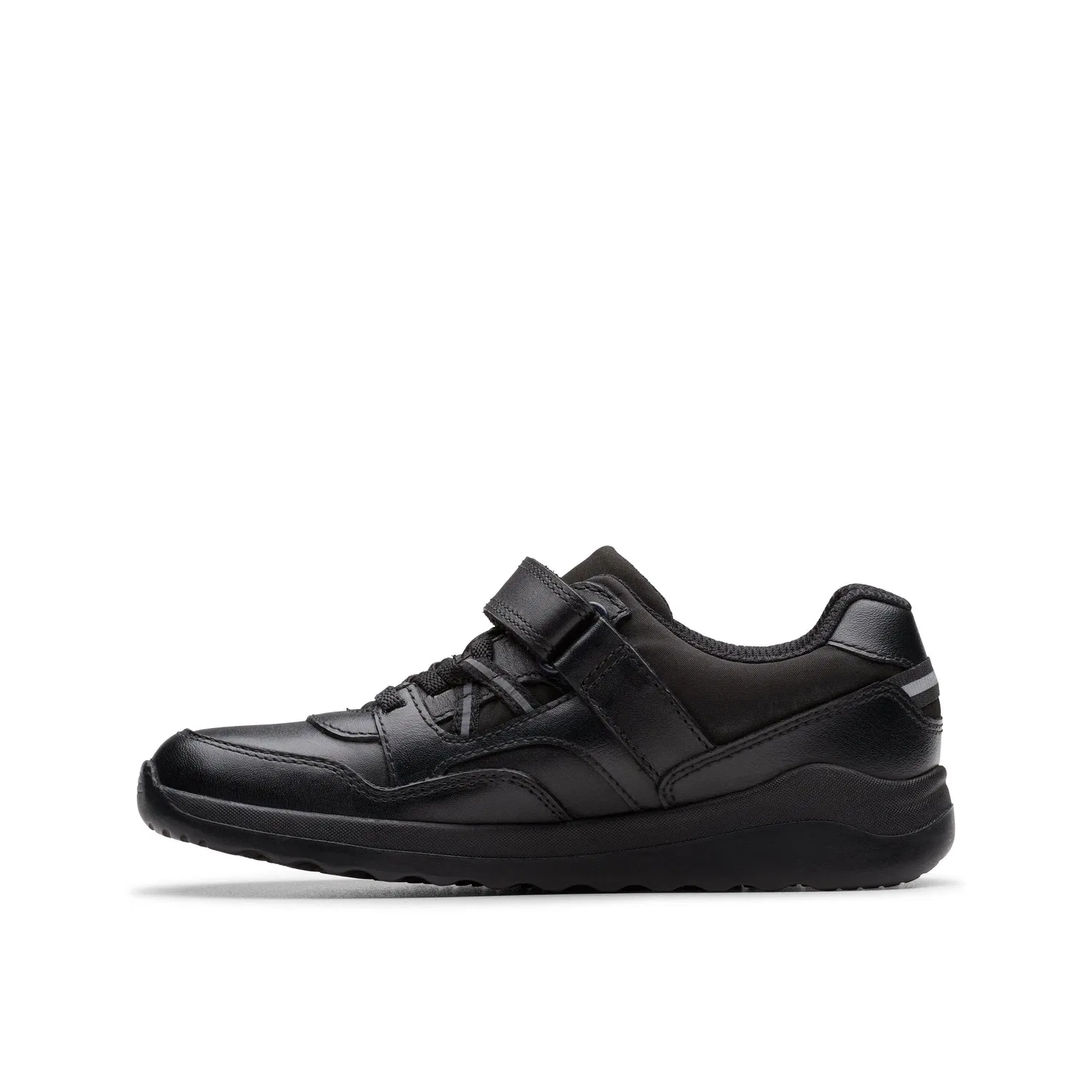 Кроссовки детские с футбольным подвеской Clarks, черный — фото 2