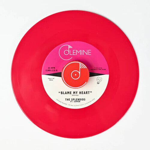 

Сингл 7" Splendids & Eamon: Cry Baby Cry / Blame My Heart (opaque Red Vinyl 7
