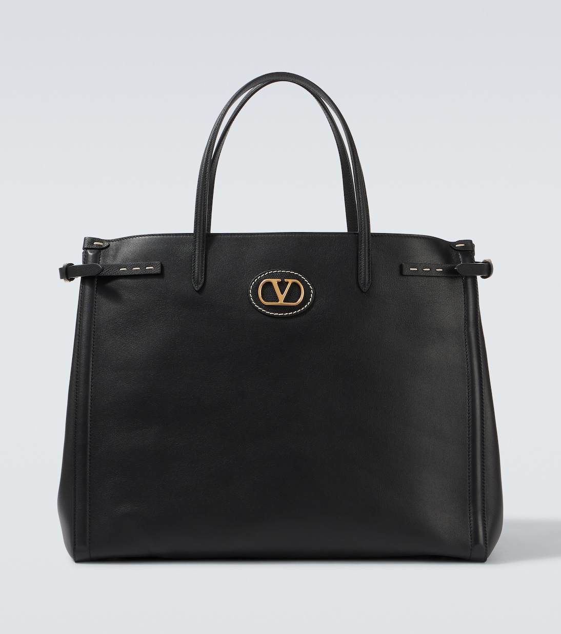 

Кожаная сумка-тоут VLogo Valentino Garavani, Nero