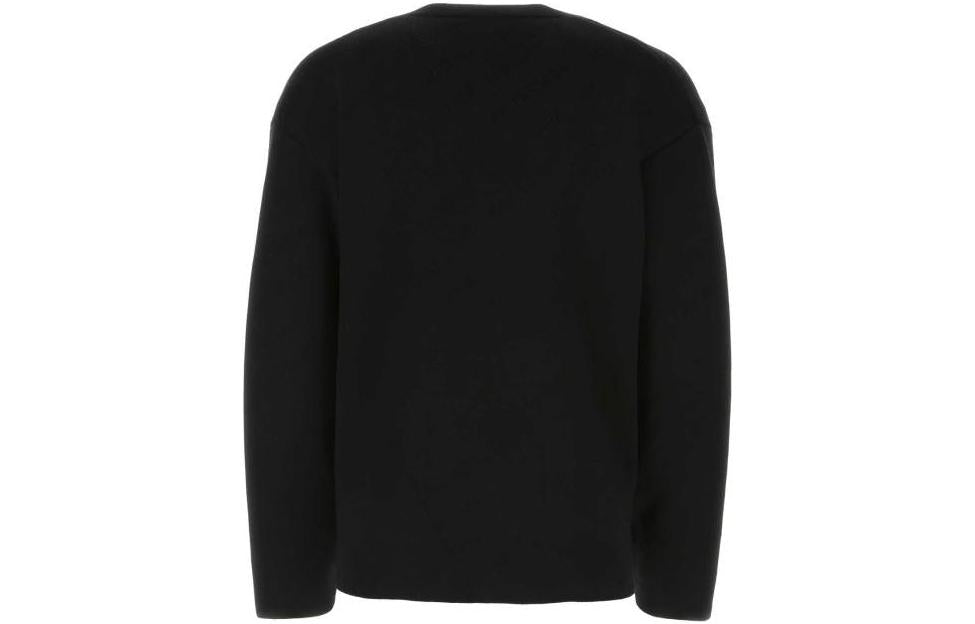 Кардиган Balenciaga Tonal All Over Logo Cardigan 'Black' 720058T16611000, черный — фото 2