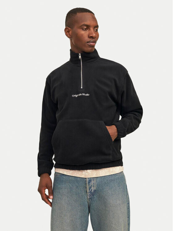 

Флисовая куртка свободного кроя Jack&Jones, черный