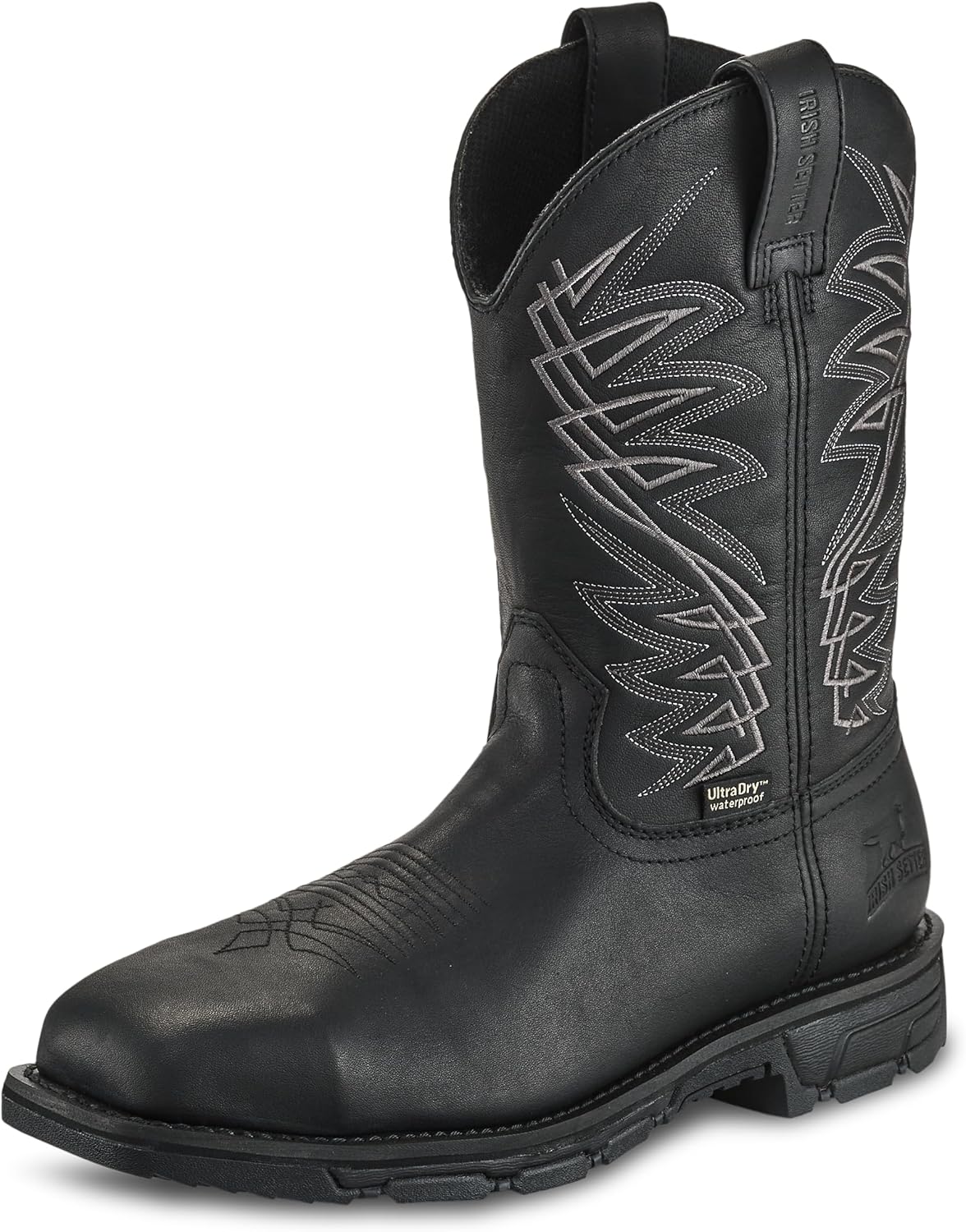 

Рабочие ботинки Irish Setter, Marshall, мужские, 28 см, водонепроницаемые, со стальным защитным носком, без шнурков, черный