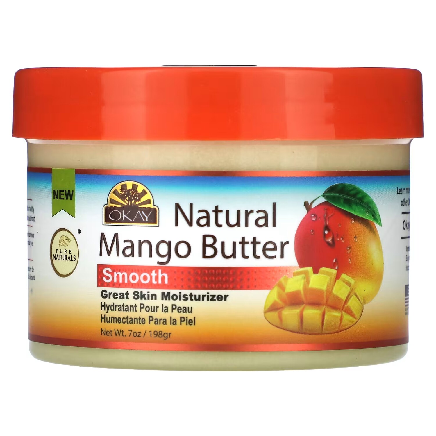 

Масло манго Okay Pure Naturals, 198 г