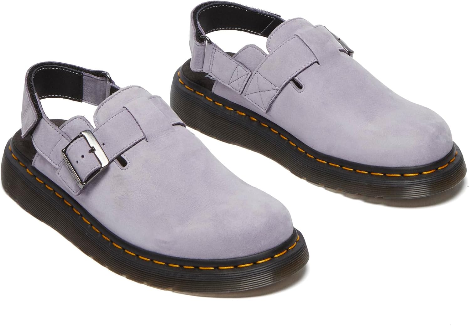 

Dr. Martens женские кожаные шлепанцы Jorge II, Lavender Frost