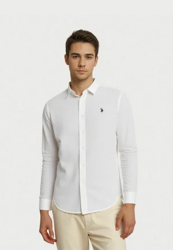 Рубашка на пуговицах U.S. Polo Assn., белый