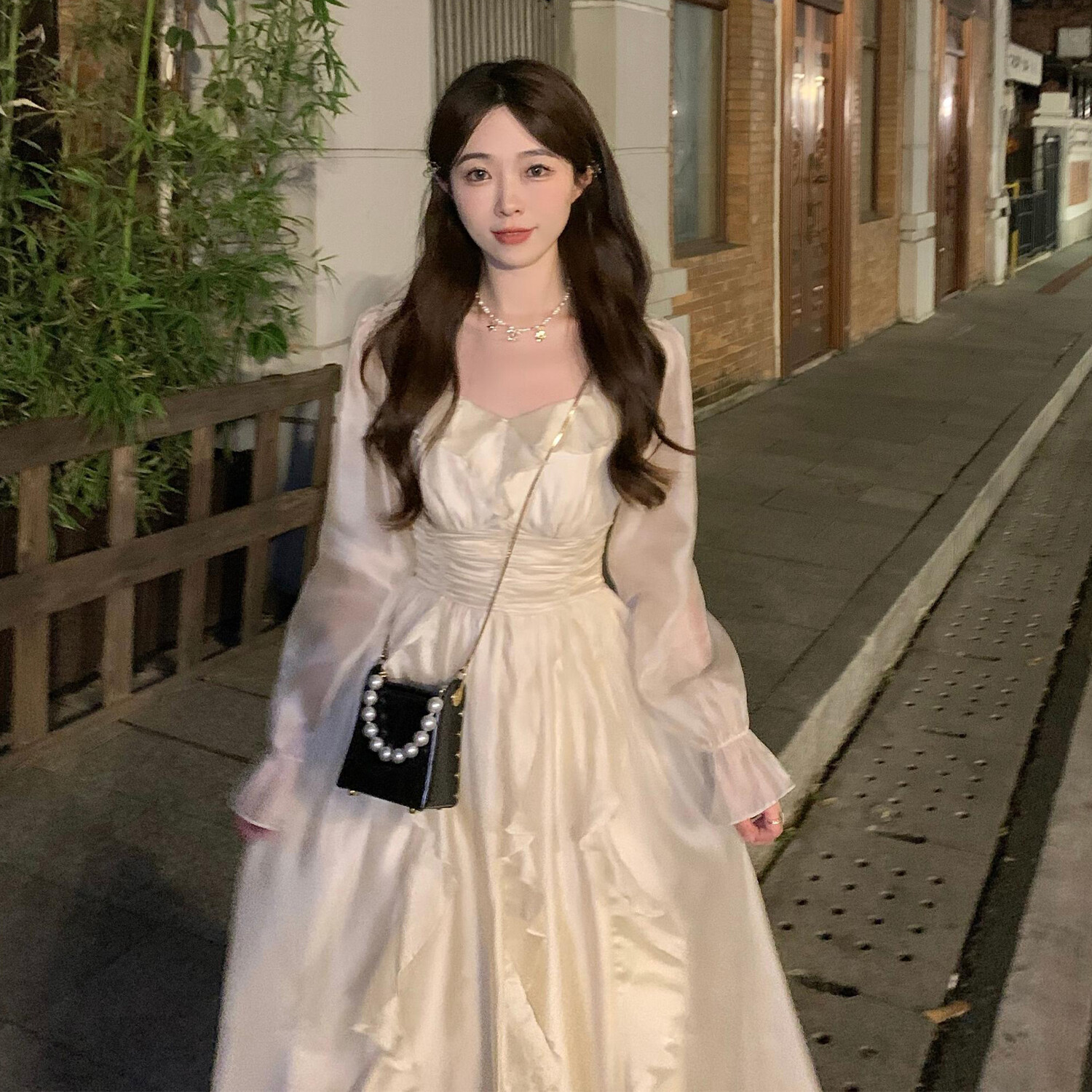 

Flim женское платье-комбинация, Абрикос (короткие рукава)