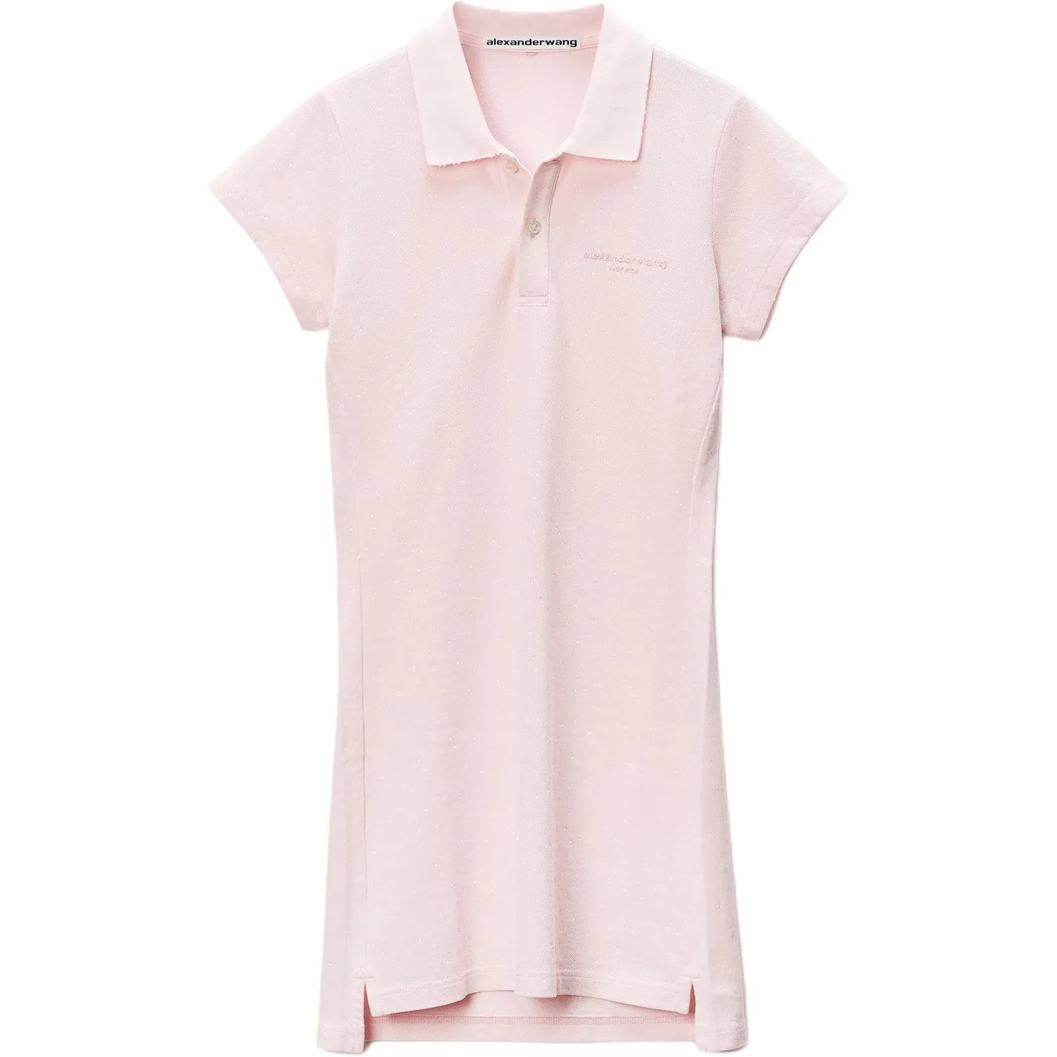 Платье с коротким рукавом Alexander Wang Light Pink