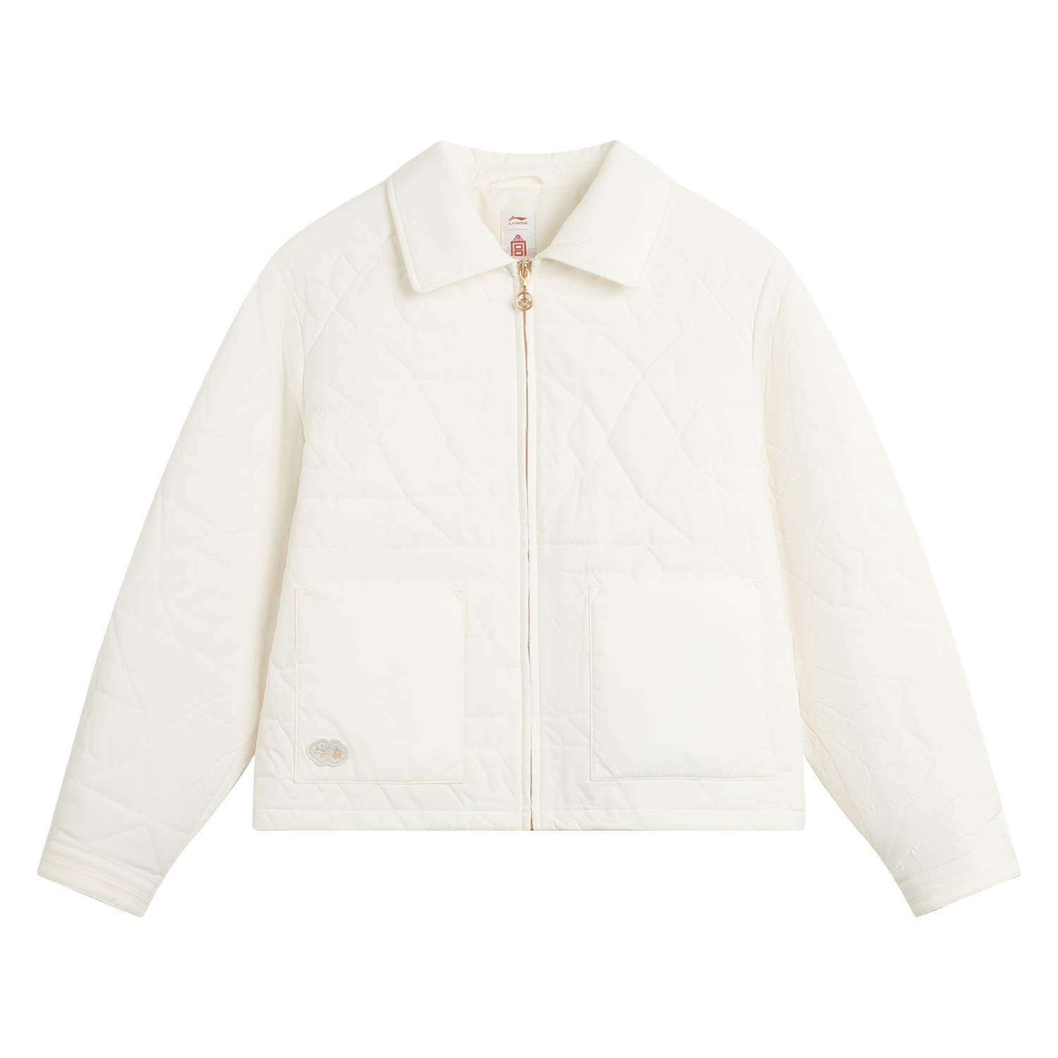 

LINING Пуховик из коллекции Sports Life, Mother of Pearl White