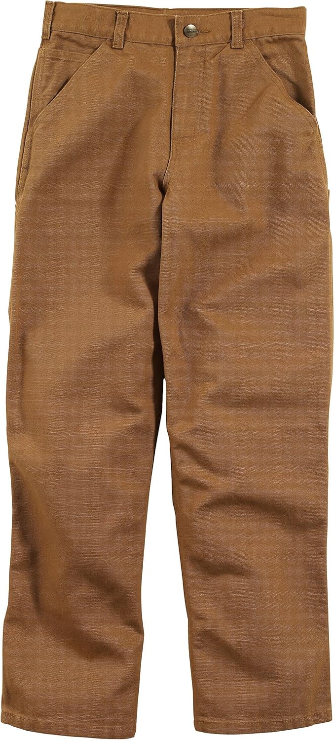 

Выстиранные брюки-комбинезон Carhartt для мальчиков на подкладке и без подкладки, Carhartt Brown