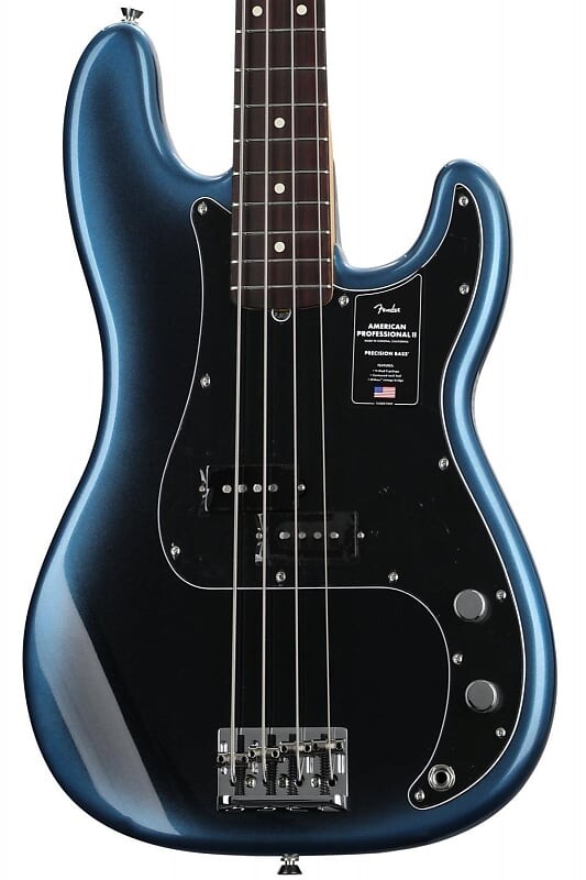 

Басс гитара Fender American Professional II Precision Bass Rosewood Fingerboard Dark Night