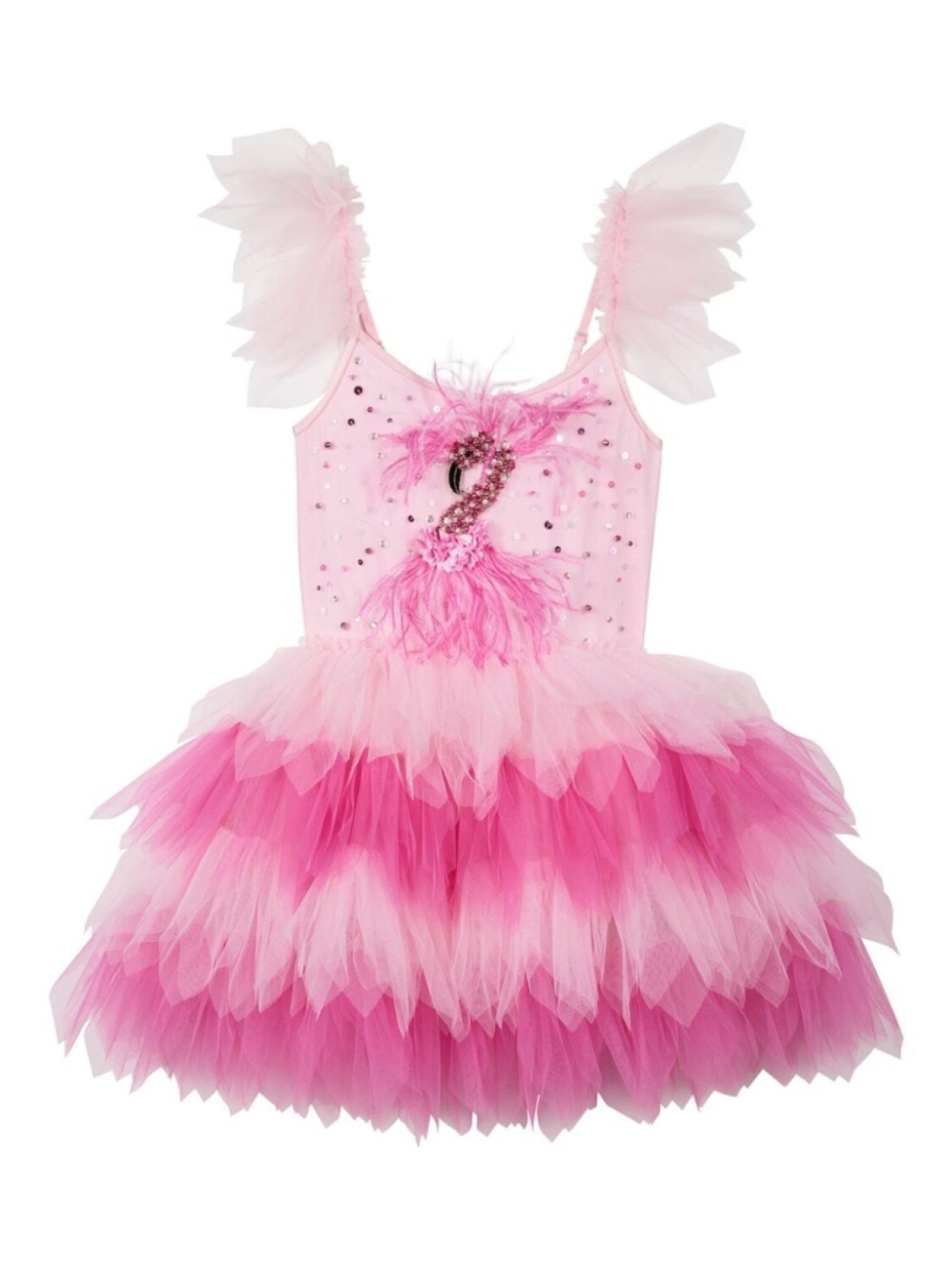 

Платье-пачка Bella Flamingo Tutu Du Monde, розовый