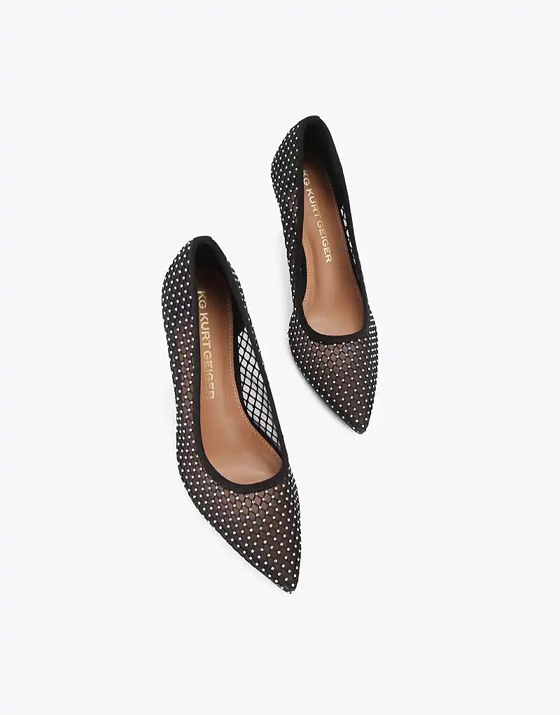 Туфли на каблуке KG Kurt Geiger Angel черного цвета — фото 2