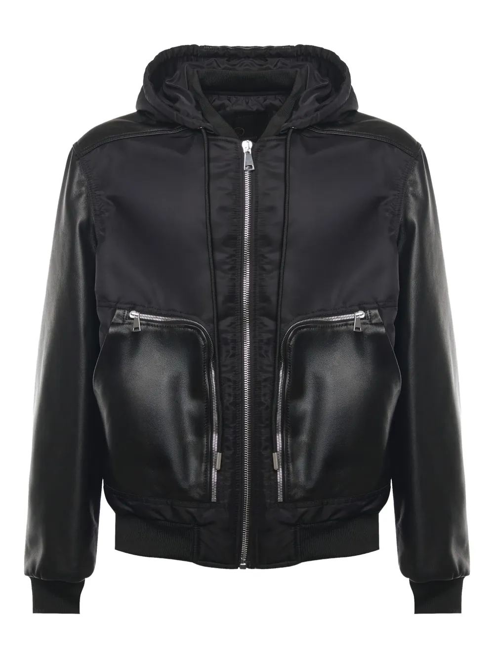 

Куртка на молнии со шнурком Giuliano Galiano, черный