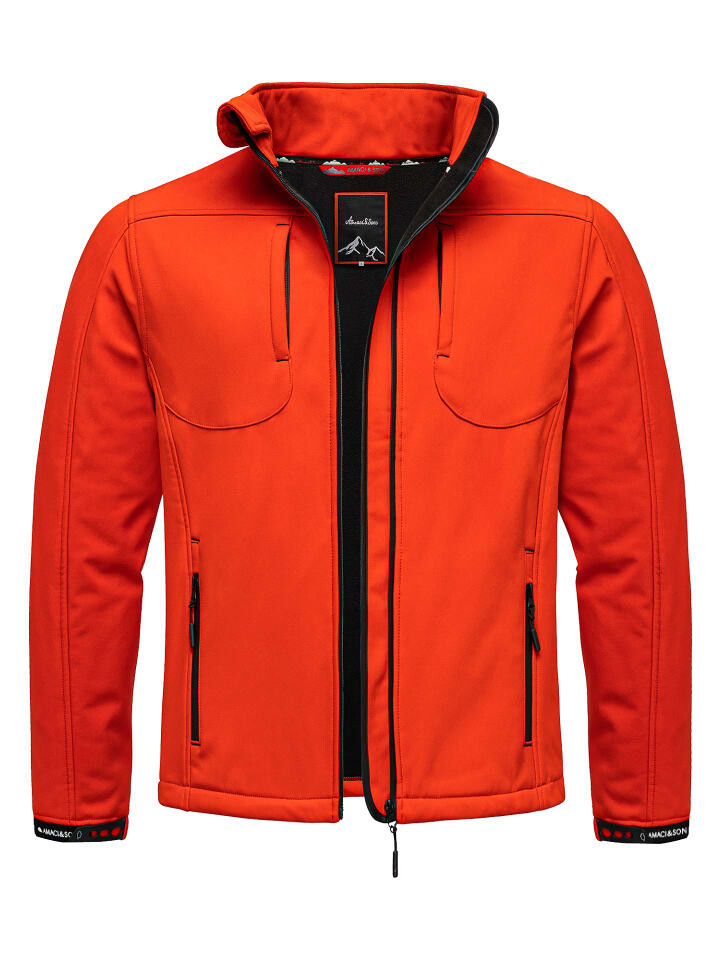 

Куртка софтшелл Amaci&Sons Softshelljacke VISALIA, красный