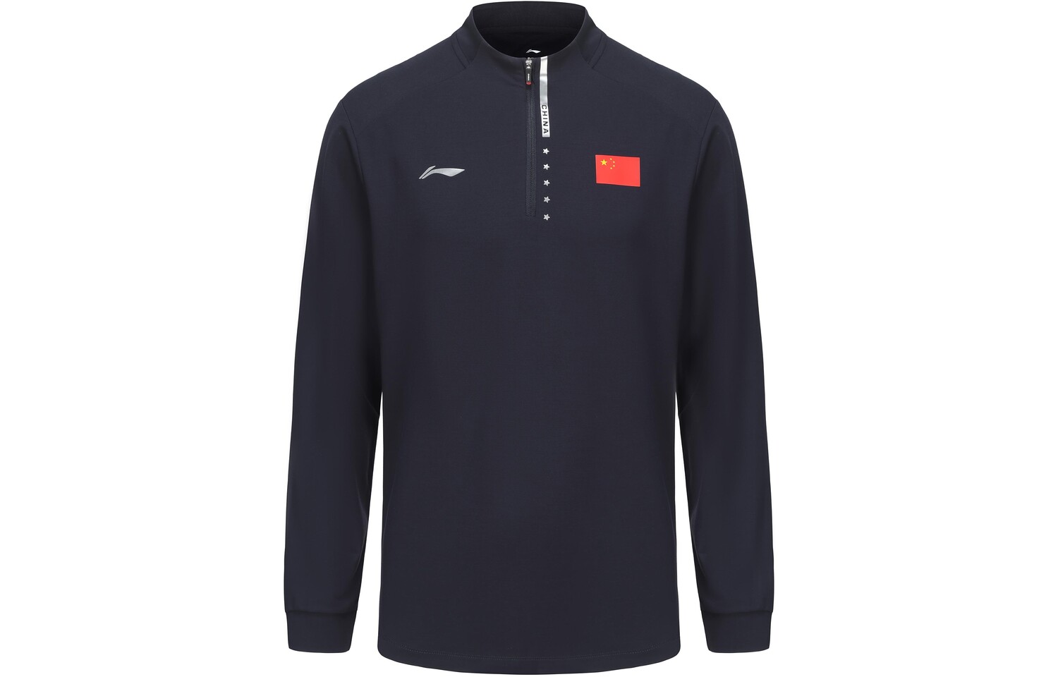 

Рубашка-поло унисекс Li Ning, темно-синий