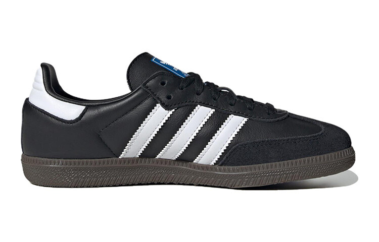 Adidas originals Samba Kids Кроссовки для скейтбординга Дети, Черно-белый — фото 2