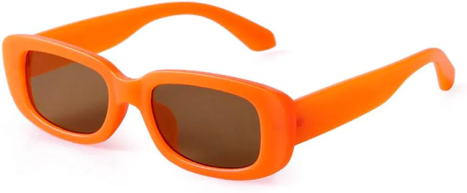 

Винтажные прямоугольные солнцезащитные очки для женщин. Классические ретро-очки с леопардовым принтом, маленькие квадратные солнцезащитные очки MTZJH, C14