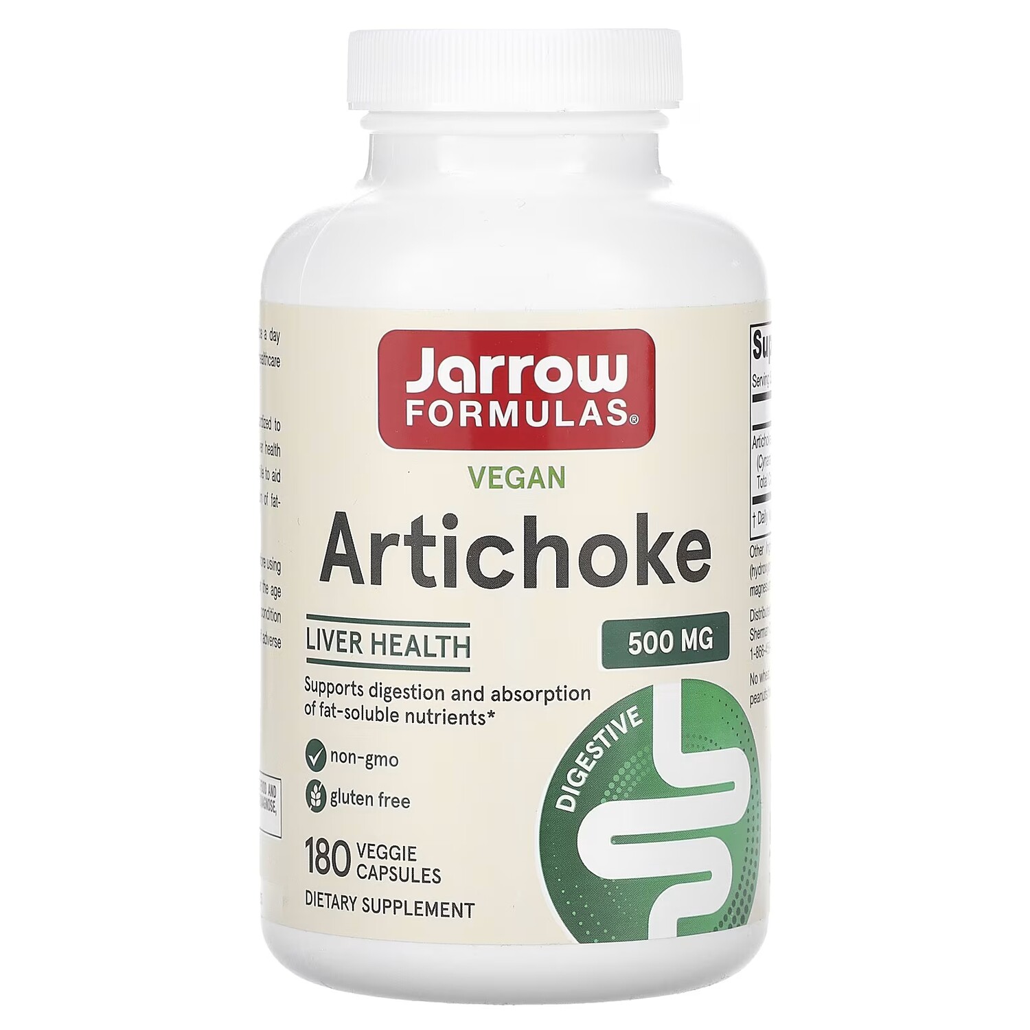 

Артишок Jarrow Formulas, 180 капсул