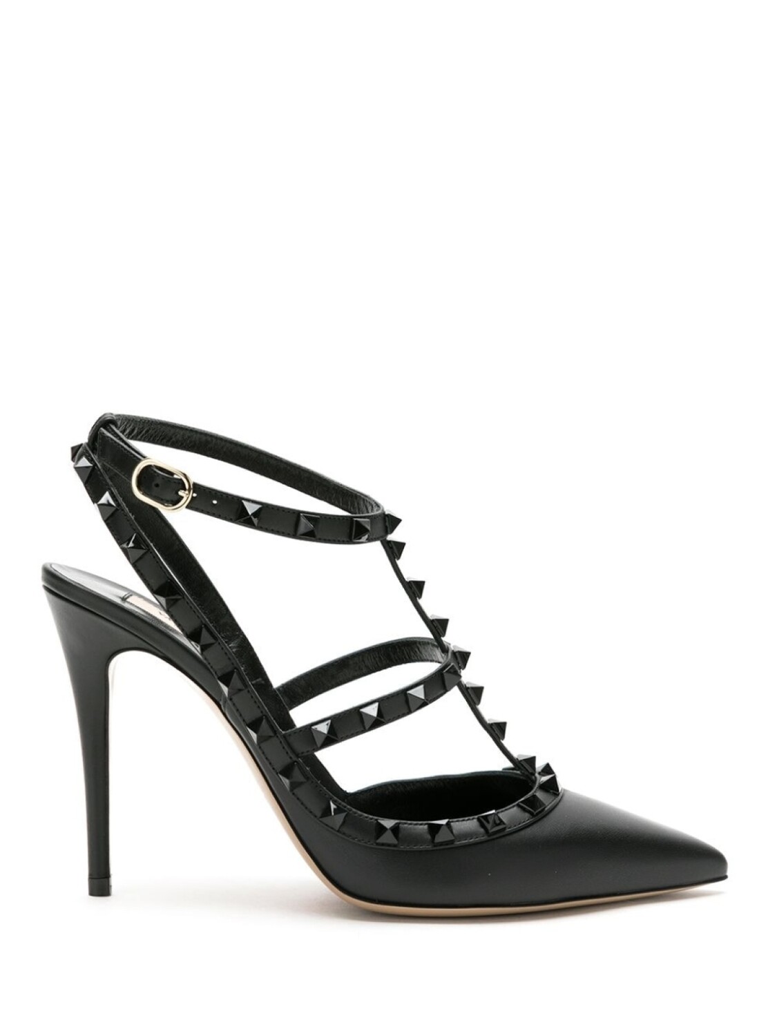 Valentino Garavani босоножки Rockstud 100, черный