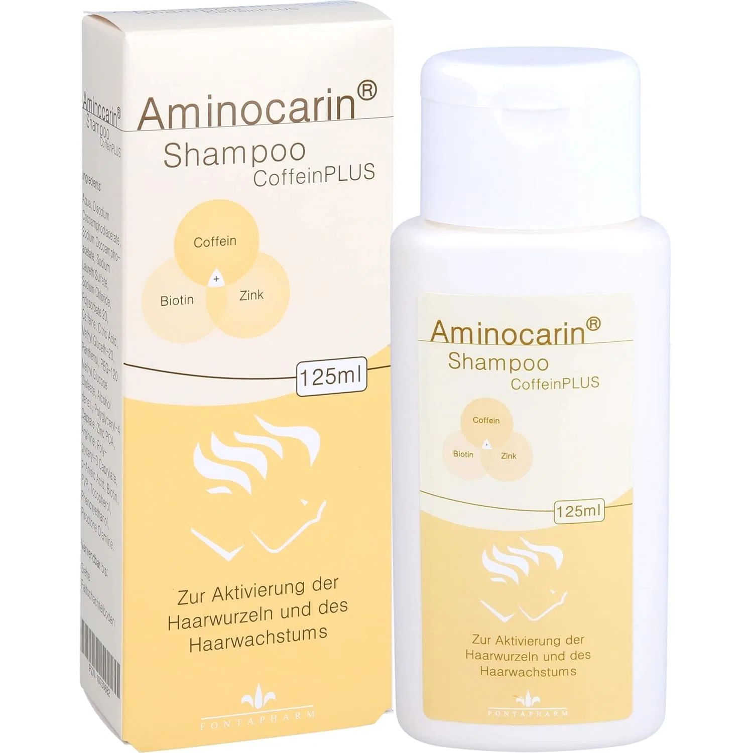 Шампунь с кофеином «CaffeinPlus» от Aminocarin Fontapharm Ag — фото 3