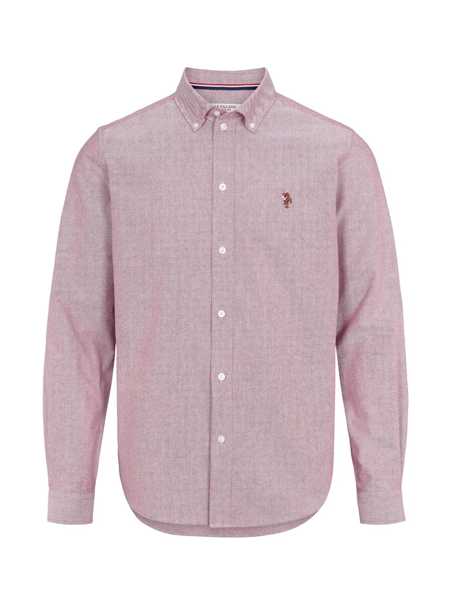 

Рубашка на пуговицах классического кроя U.S. POLO ASSN. Armin, красный