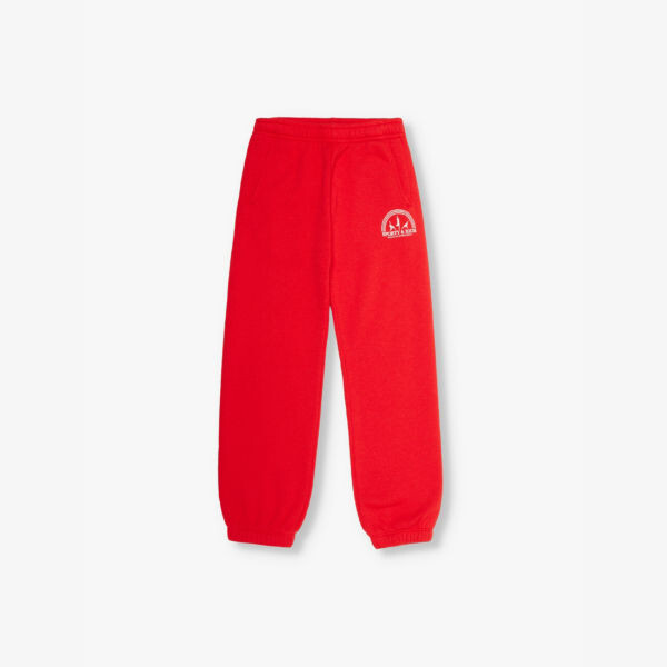 

Спортивные брюки из хлопковой смеси для фитнес-групп 2-14 лет Sporty & Rich, красный