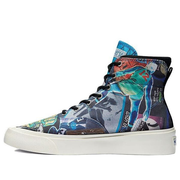 

Кроссовки skid grip high 'beat the world' Converse, мультиколор