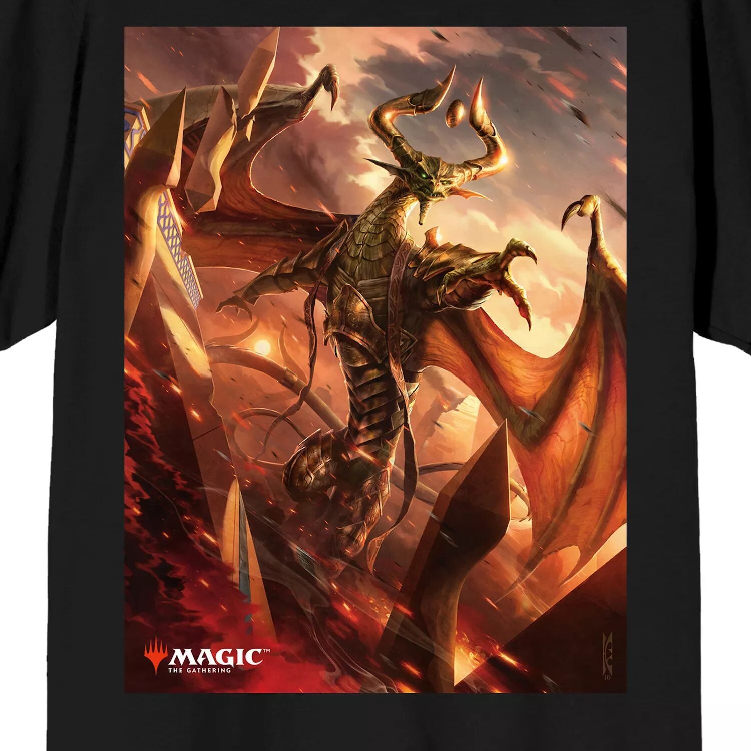 

Мужская футболка Nicol Bolas MTG Licensed Character