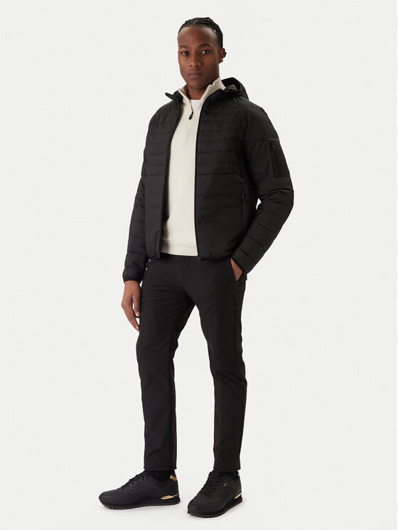 Демисезонная куртка regular fit Ow Urbanex JT HD 50549181 Boss, черный — фото 2